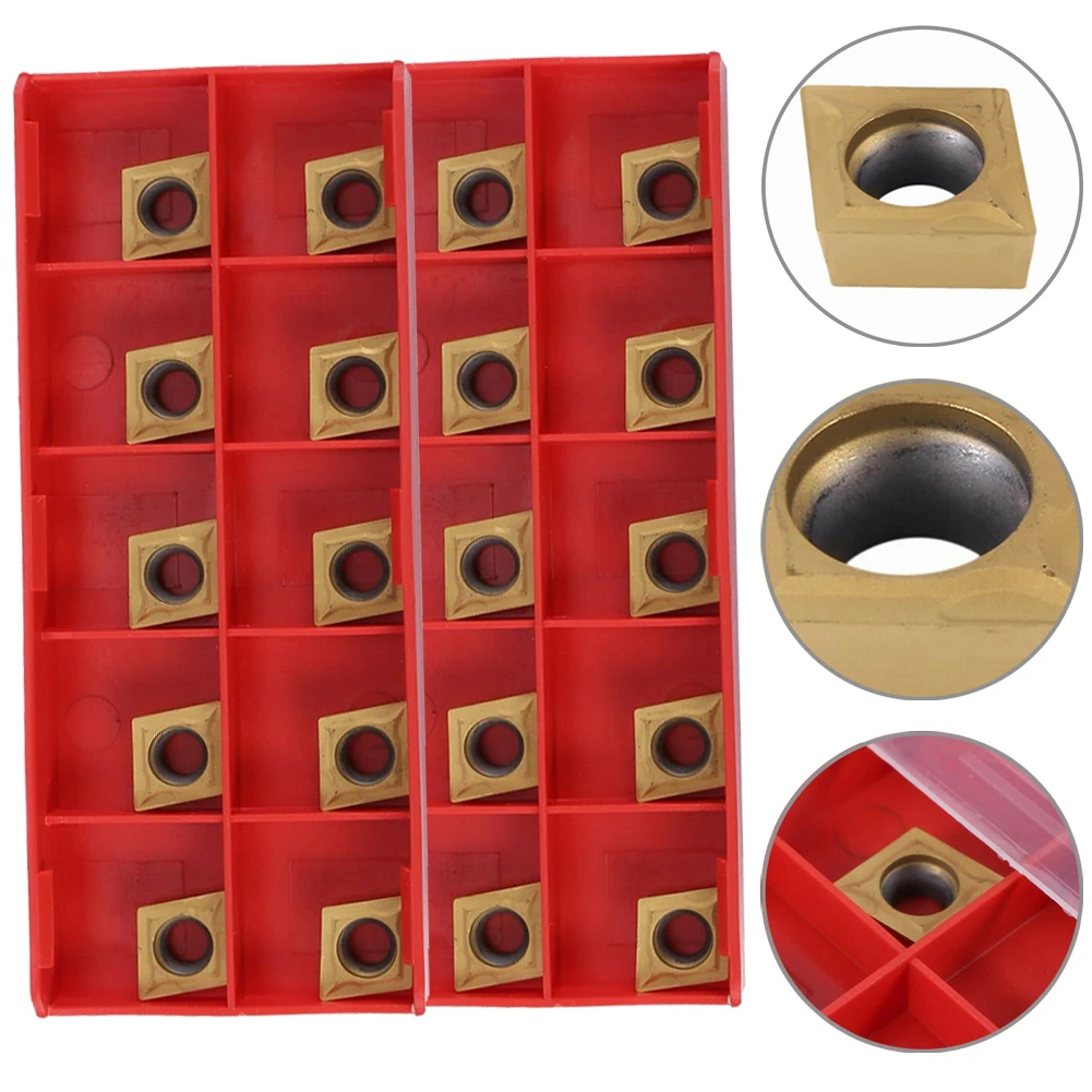 Brand New Durable Hot Sale Protable Useful Carbide Insert CNC US735 Yellow Turning Tool 20PCS 20pcs Accessories
Brand New Durable Hot Sale Protable Useful Carbide Insert CNC US735 Yellow Turning Tool 20PCS 20pcs Accessories