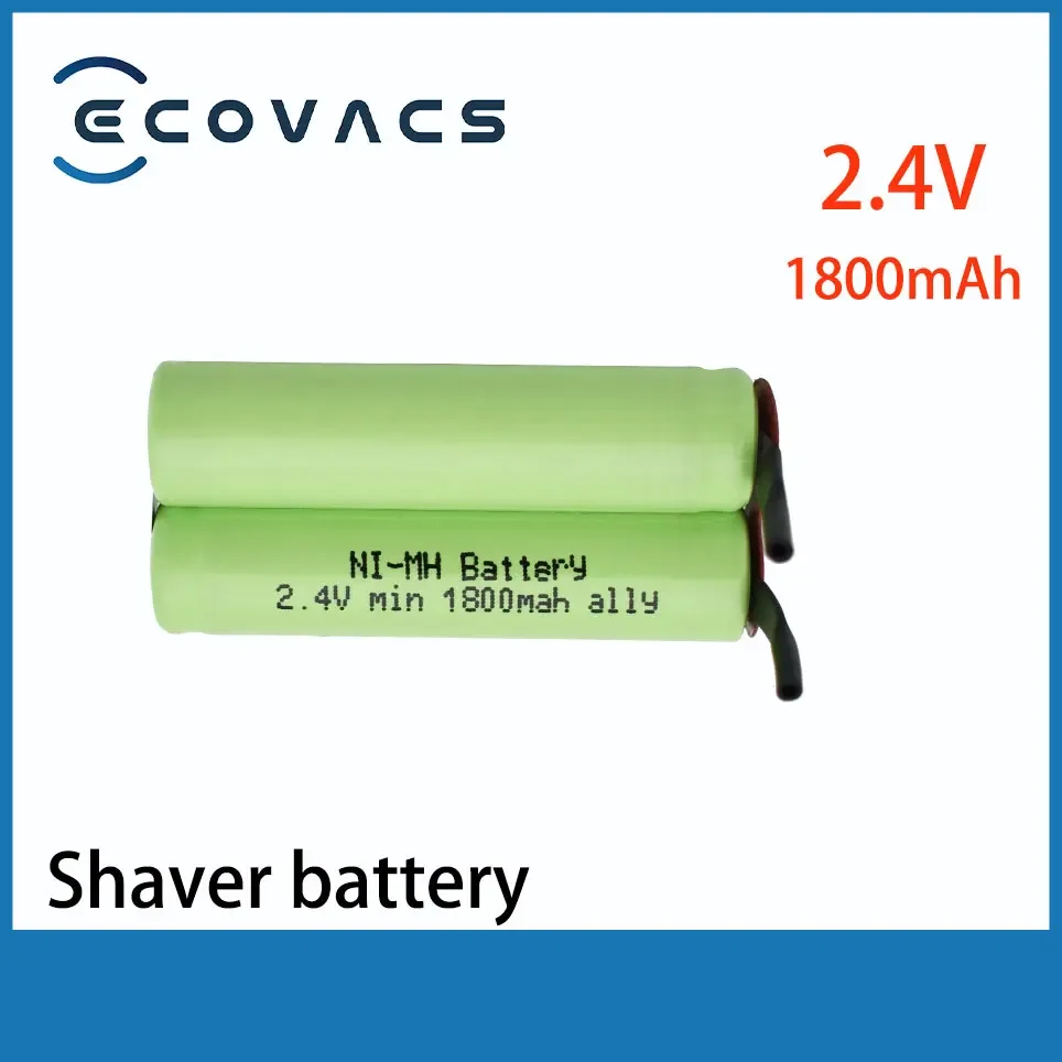 Ecovacs New 2.4V 1800mAh Ni-MH Battery For HQ8825 HQ8845 HQ8865 HQ8875 HQ7615HQ7630 HQ780 HQ7825HQ7830HQ7845HQ7850/7851 shaver
Ecovacs New 2.4V 1800mAh Ni-MH Battery For HQ8825 HQ8845 HQ8865 HQ8875 HQ7615HQ7630 HQ780 HQ7825HQ7830HQ7845HQ7850/7851 shaver