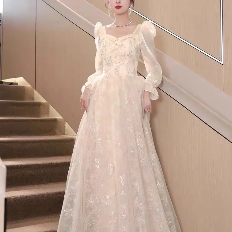 Harajpee White French Evening Dress 2024 New Banquet Women Elegance Light Luxury Dresses Art Exam Host Adult Princess Vestido
Harajpee White French Evening Dress 2024 New Banquet Women Elegance Light Luxury Dresses Art Exam Host Adult Princess Vestido