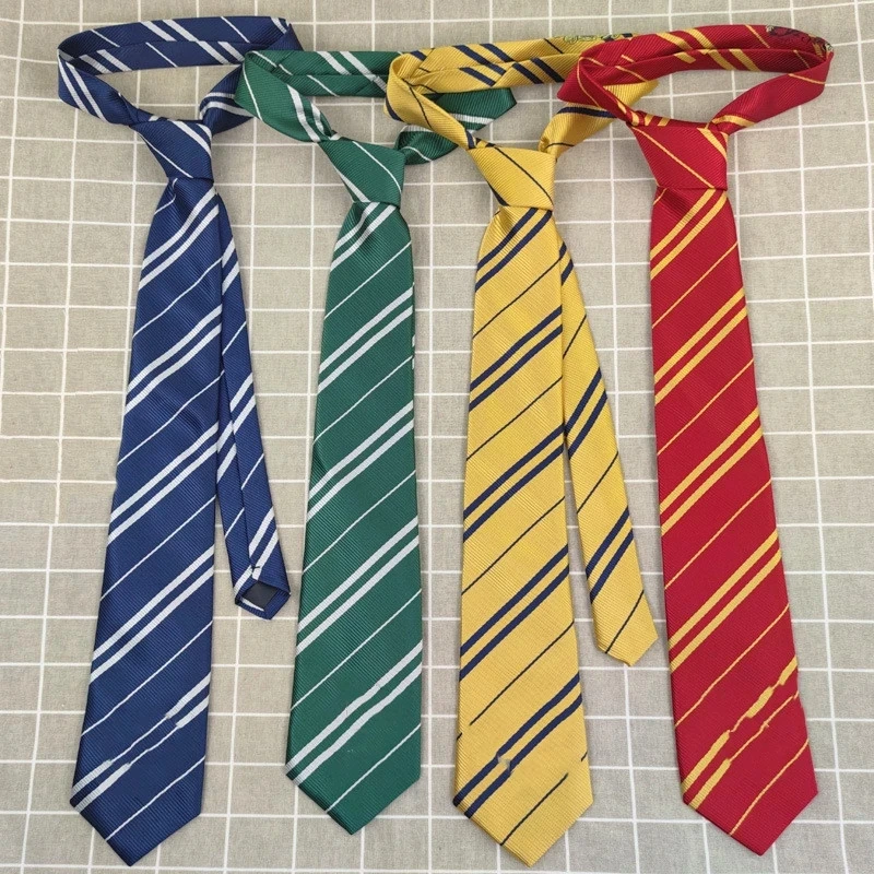 Hot Necktie Stripe Magic College Badge tie Costume Accessories Halloween Cosplay Lovely Costume Adult Tie Gift Prop
Hot Necktie Stripe Magic College Badge tie Costume Accessories Halloween Cosplay Lovely Costume Adult Tie Gift Prop