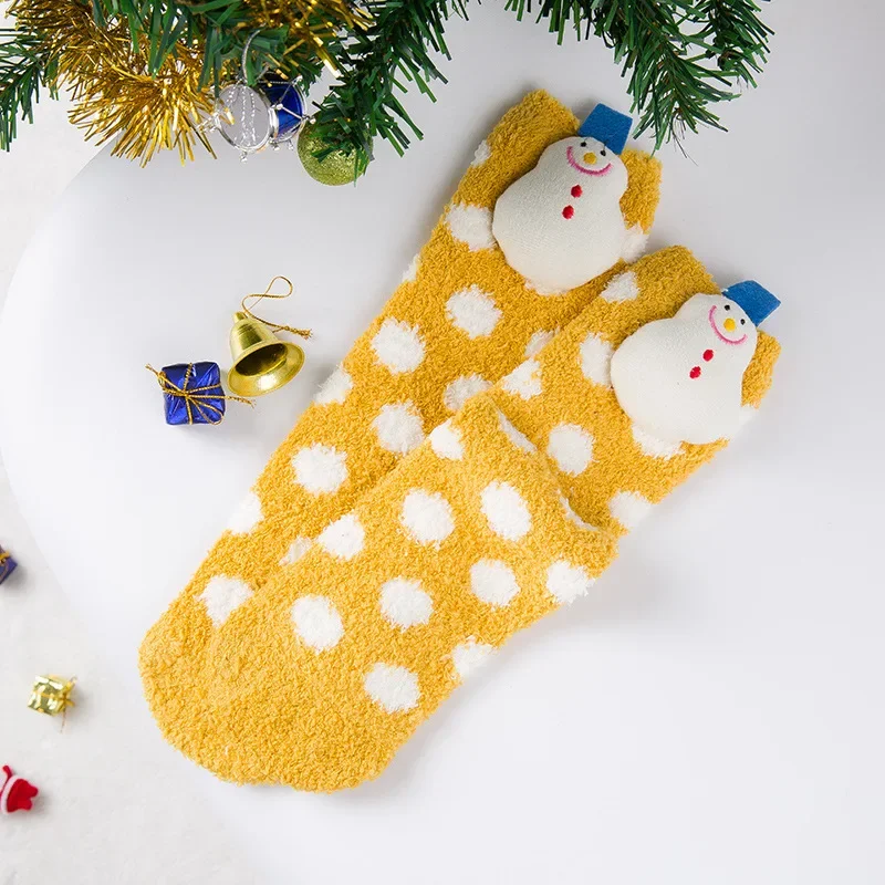 Mid-tube Home Socks Women's Winter Adult Floor Towel Christmas Socks Autumn and Winter Coral Velvet Warm Sleep
Mid-tube Home Socks Women's Winter Adult Floor Towel Christmas Socks Autumn and Winter Coral Velvet Warm Sleep