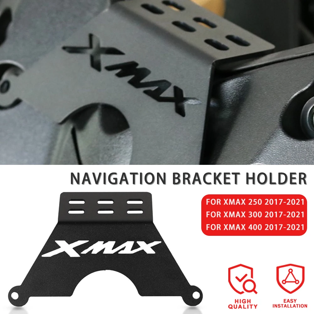 For Yamaha XMAX 250 300 400 2017 2018 2019 2020-2023 Motorcycle GPS Smart Phone Navigation Mount Mounting Bracket Adapter Holder
For Yamaha XMAX 250 300 400 2017 2018 2019 2020-2023 Motorcycle GPS Smart Phone Navigation Mount Mounting Bracket Adapter Holder