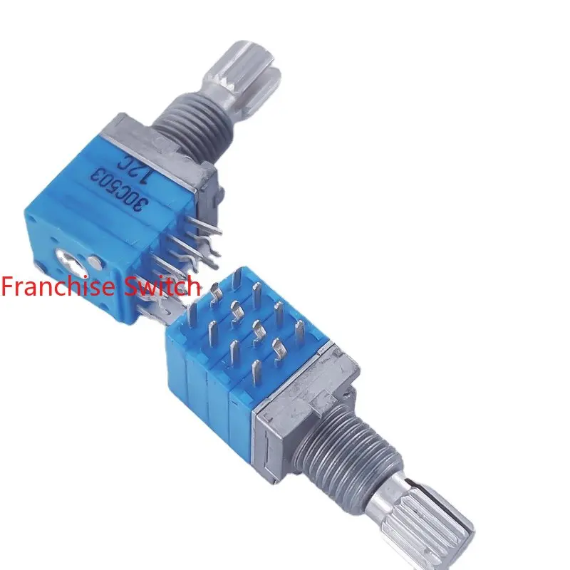 1PCSQuadruple C50K Potentiometer R097 With Stepping 12 Feet Metal C503-12C Original
1PCSQuadruple C50K Potentiometer R097 With Stepping 12 Feet Metal C503-12C Original