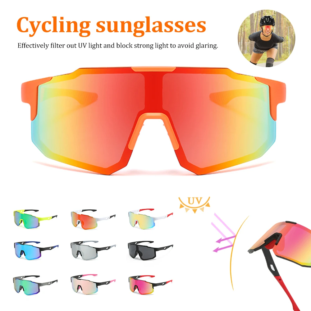 Cycling Sunglasses UV Protection Windproof Sun Glasses For Men Women Polarized Lens Bicycle Eyewear Outdoor Sports Goggle
Cycling Sunglasses UV Protection Windproof Sun Glasses For Men Women Polarized Lens Bicycle Eyewear Outdoor Sports Goggle