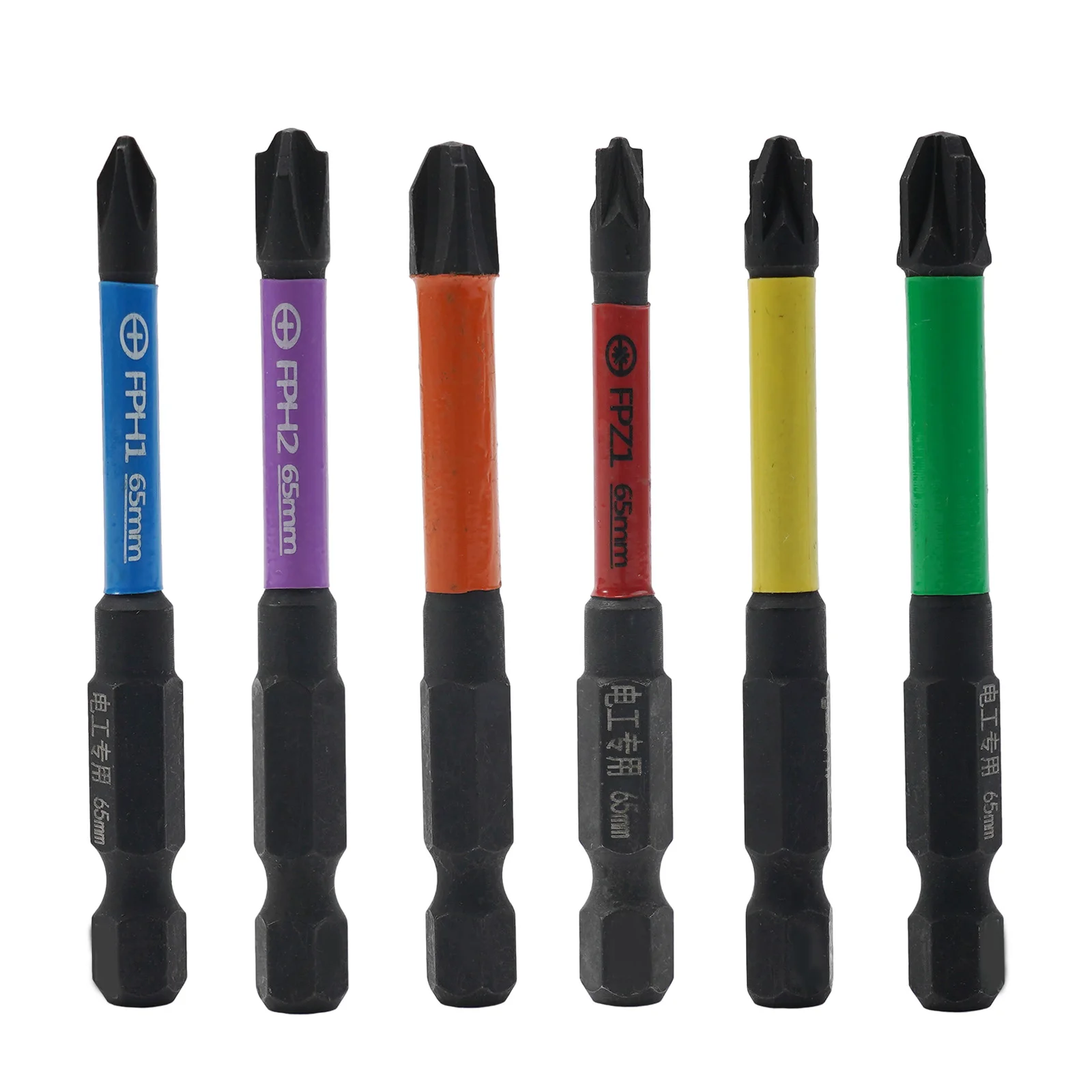 High Quality Practical Durable Screwdriver Bits Slotted Cross For Socket Switch Rust Proof 65mm 6pcs Alloy Steel FPH2
High Quality Practical Durable Screwdriver Bits Slotted Cross For Socket Switch Rust Proof 65mm 6pcs Alloy Steel FPH2