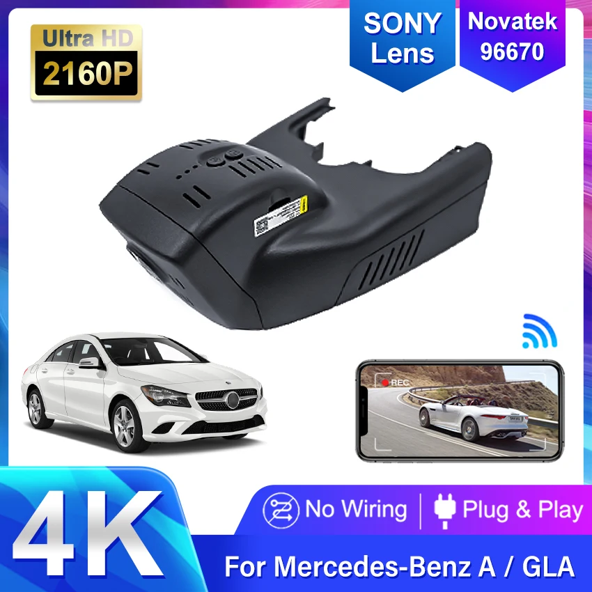 Plug And Play 4K Easy installation Wifi Car DVR Dash Cam For Mercedes Benz GLA GLA260 2014 2015A180 A180D W117 W156 W176
Plug And Play 4K Easy installation Wifi Car DVR Dash Cam For Mercedes Benz GLA GLA260 2014 2015A180 A180D W117 W156 W176