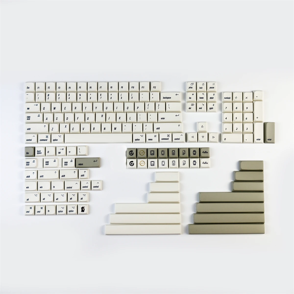 XDA Profile Keycaps PBT For Retro Desktop PC Mechanical Keyboard With Mac Commond And Option Keys Compatible GH60 GK64 87 96 104
XDA Profile Keycaps PBT For Retro Desktop PC Mechanical Keyboard With Mac Commond And Option Keys Compatible GH60 GK64 87 96 104