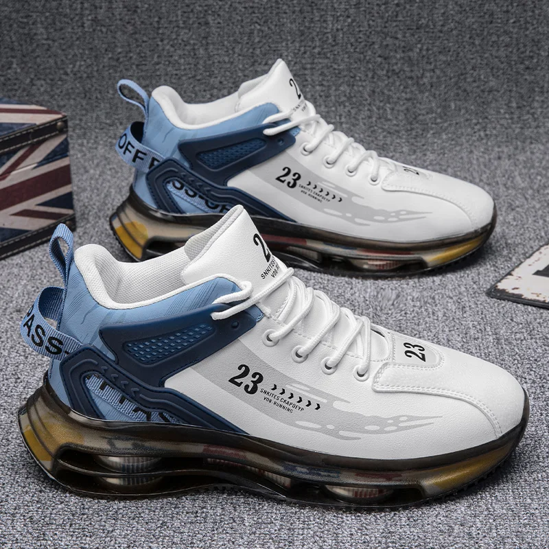 Men's Fashion Sports Shoes Casual Shoes Mesh Breathable Cushioning Outdoor Running Shoes Air Cushion Plus Velvet Warm Dad Shoes
Men's Fashion Sports Shoes Casual Shoes Mesh Breathable Cushioning Outdoor Running Shoes Air Cushion Plus Velvet Warm Dad Shoes