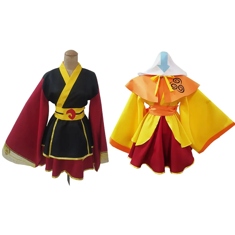 Avatar Aang Cosplay Costume Women Lolita Dress Outfits Halloween Carnival Suit Girls Disguise Costume
Avatar Aang Cosplay Costume Women Lolita Dress Outfits Halloween Carnival Suit Girls Disguise Costume