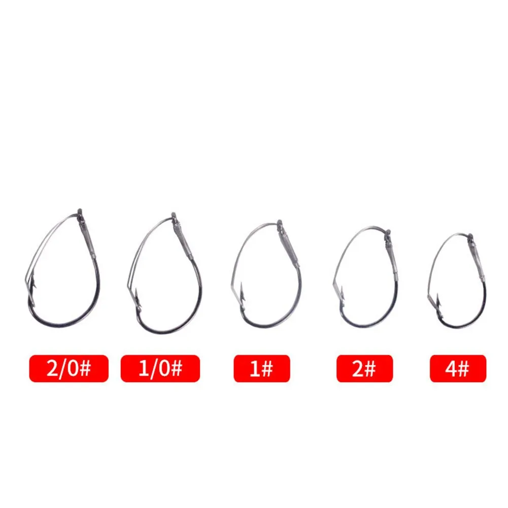 10pcs/Box Fishing Hooks Fishig High Carbon Steel Hook Hooks Rig Wacky Weedless Useful Protable Reliable Use Duable
10pcs/Box Fishing Hooks Fishig High Carbon Steel Hook Hooks Rig Wacky Weedless Useful Protable Reliable Use Duable