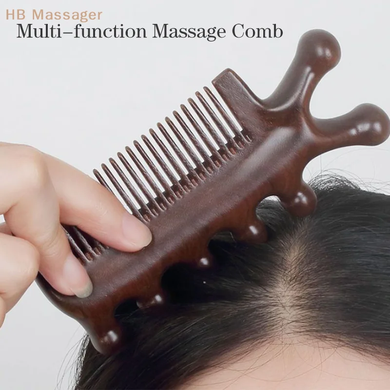 Meridian Massage Comb Five-Tooth Handleless Wooden Point Acupuncture Head Comb Wide-Tooth Sandalwood Comb Massage Head Comb
Meridian Massage Comb Five-Tooth Handleless Wooden Point Acupuncture Head Comb Wide-Tooth Sandalwood Comb Massage Head Comb