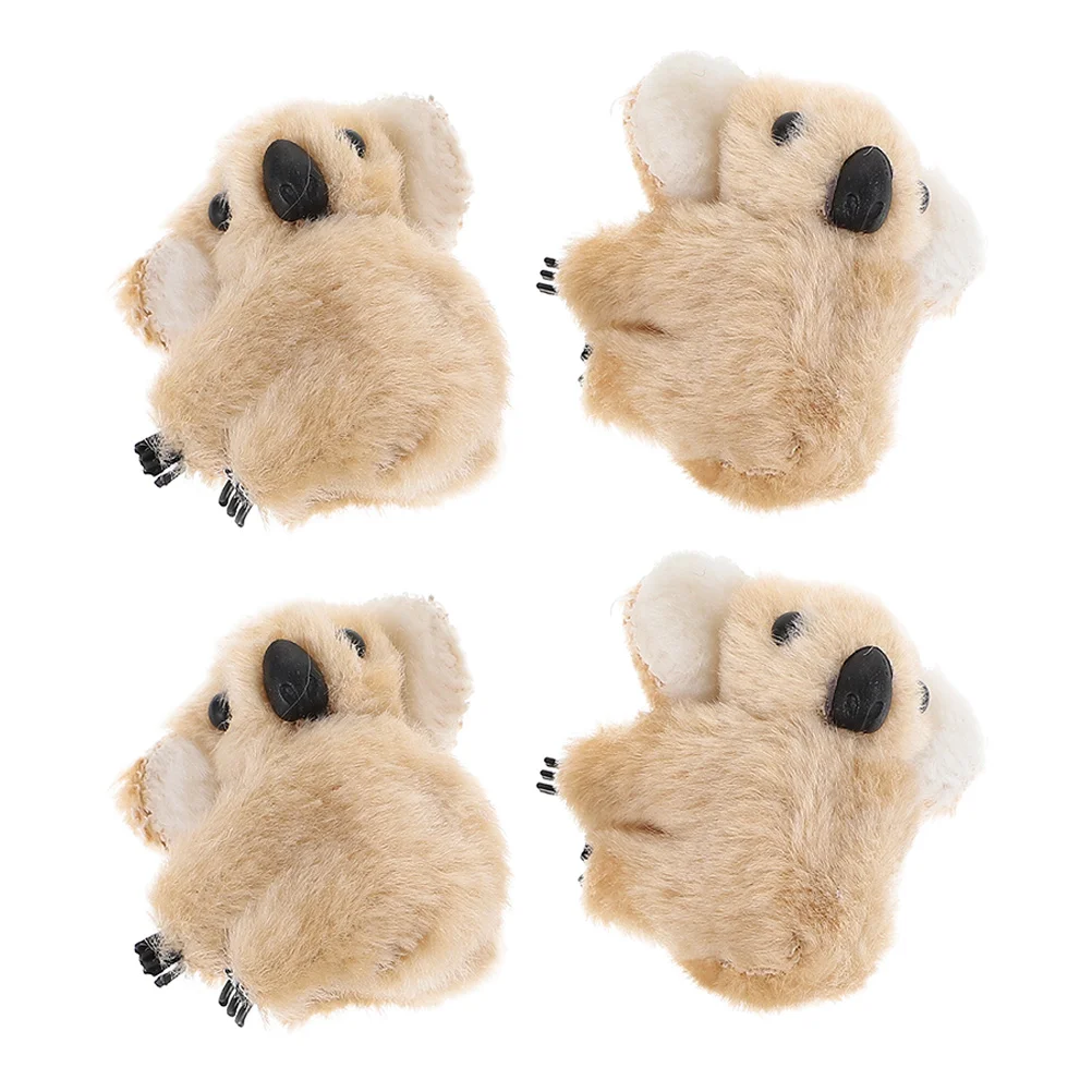 Plush Koala Hair Clip Hairpin: 4pcs Cartoon Kids Hairpin Khaki Koala Hair Barrette Hair Clip Headwear for Little Girl Hair
Plush Koala Hair Clip Hairpin: 4pcs Cartoon Kids Hairpin Khaki Koala Hair Barrette Hair Clip Headwear for Little Girl Hair