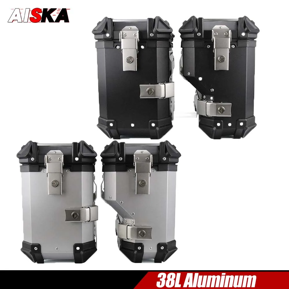 Universal 38L Capacity Motorcycle Dodge Right Side Box Aluminum Alloy Waterproof Storage Lock Trunk Helmet Square Side Box
Universal 38L Capacity Motorcycle Dodge Right Side Box Aluminum Alloy Waterproof Storage Lock Trunk Helmet Square Side Box