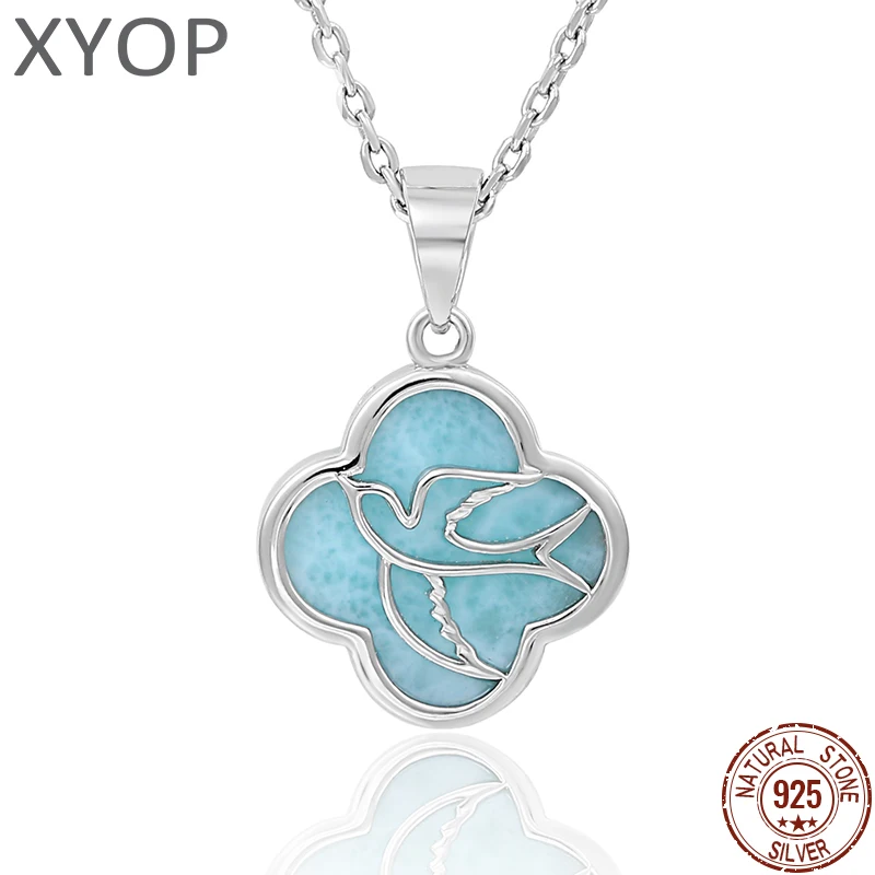 Подвеска-ожерелье XYOP из серебра 925 пробы с натуральным синим рисунком Ласточки
Подвеска-ожерелье XYOP из серебра 925 пробы с натуральным синим рисунком Ласточки