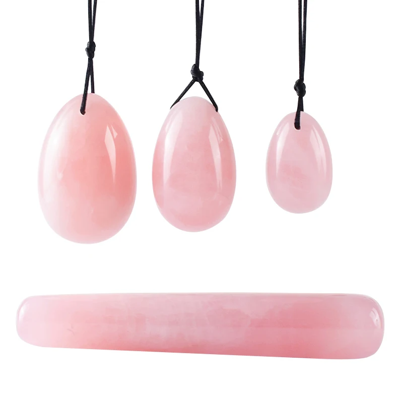 Natural Pink Rose Quartz Yoni Egg Drilled Gift Boxes Set Kegel Exercise Ball Pelvic Floor Muscle Vaginal ToolHealth Care Massage
Natural Pink Rose Quartz Yoni Egg Drilled Gift Boxes Set Kegel Exercise Ball Pelvic Floor Muscle Vaginal ToolHealth Care Massage