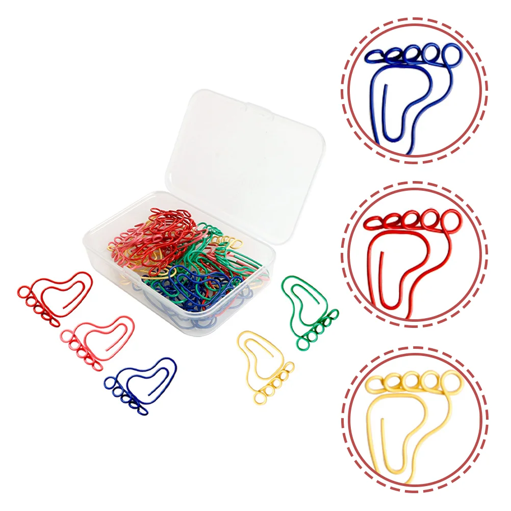 30 Pcs Paper Paper Clips Colored PaperPaper Clips Little Feet Kids Party Decoration Supplies Modeling Binder Baby
30 Pcs Paper Paper Clips Colored PaperPaper Clips Little Feet Kids Party Decoration Supplies Modeling Binder Baby
