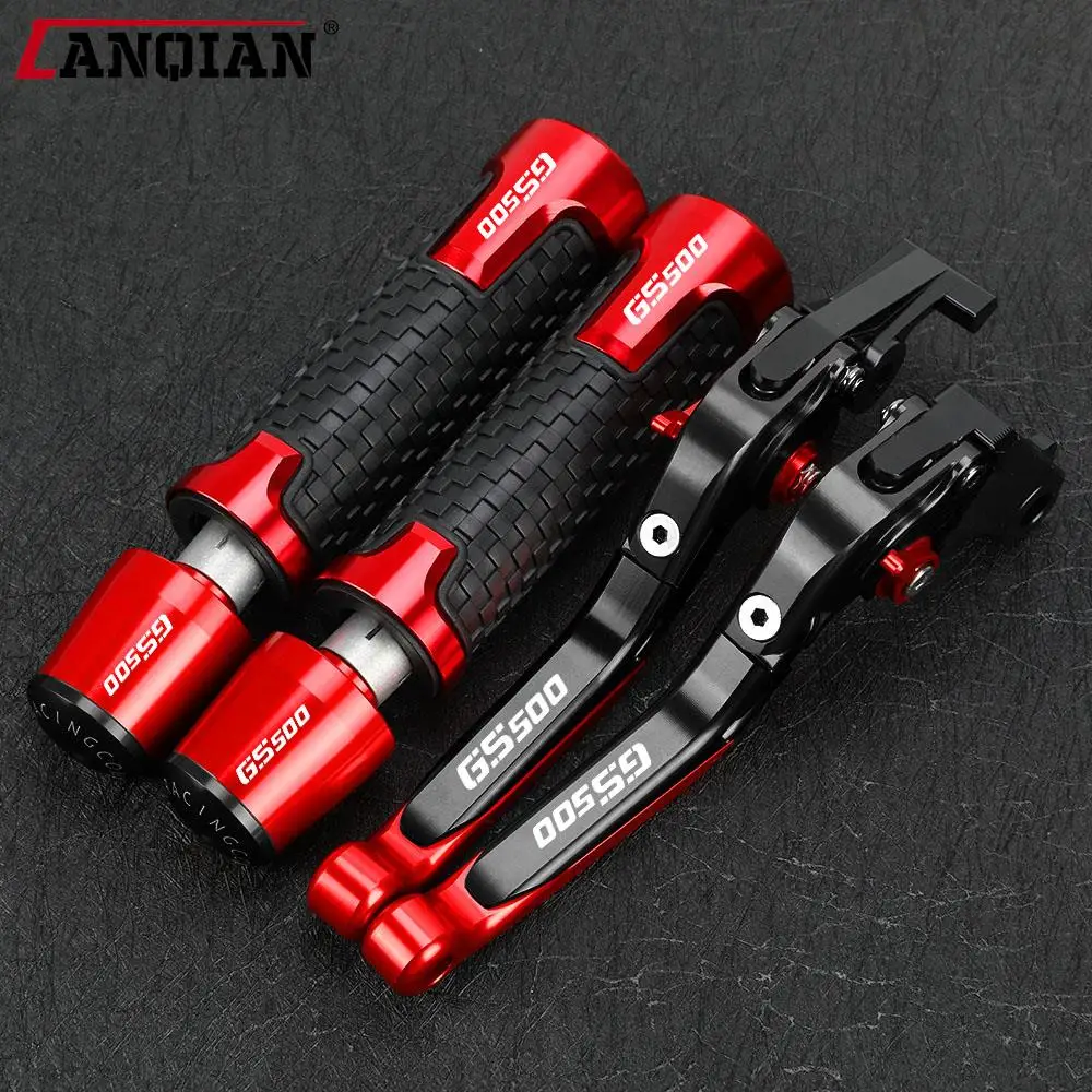 For Suzuki GS 500 1989 1990 1991-2007 2008 GS500 Accessories Motorcycle Adjustable Brake Clutch Levers Handlebar Hand Grips ends
For Suzuki GS 500 1989 1990 1991-2007 2008 GS500 Accessories Motorcycle Adjustable Brake Clutch Levers Handlebar Hand Grips ends