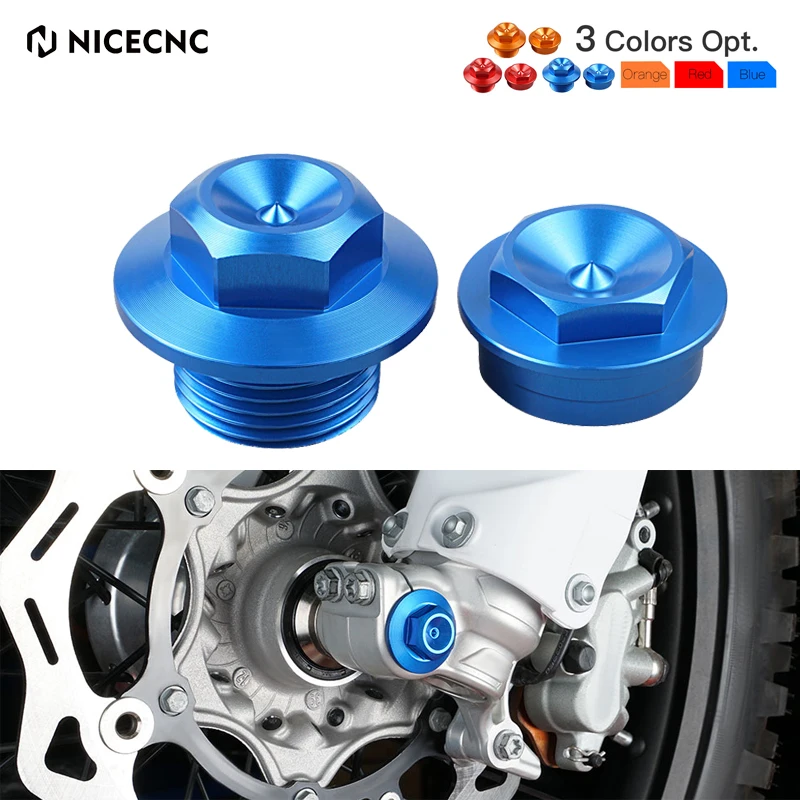 Motorcycle CNC Aluminum Front Left Right Axle Nut Screw Bolt For Husqvarna TC TE TX FC FE FX 125 200 250 300 350 501 2016-2022 
Motorcycle CNC Aluminum Front Left Right Axle Nut Screw Bolt For Husqvarna TC TE TX FC FE FX 125 200 250 300 350 501 2016-2022