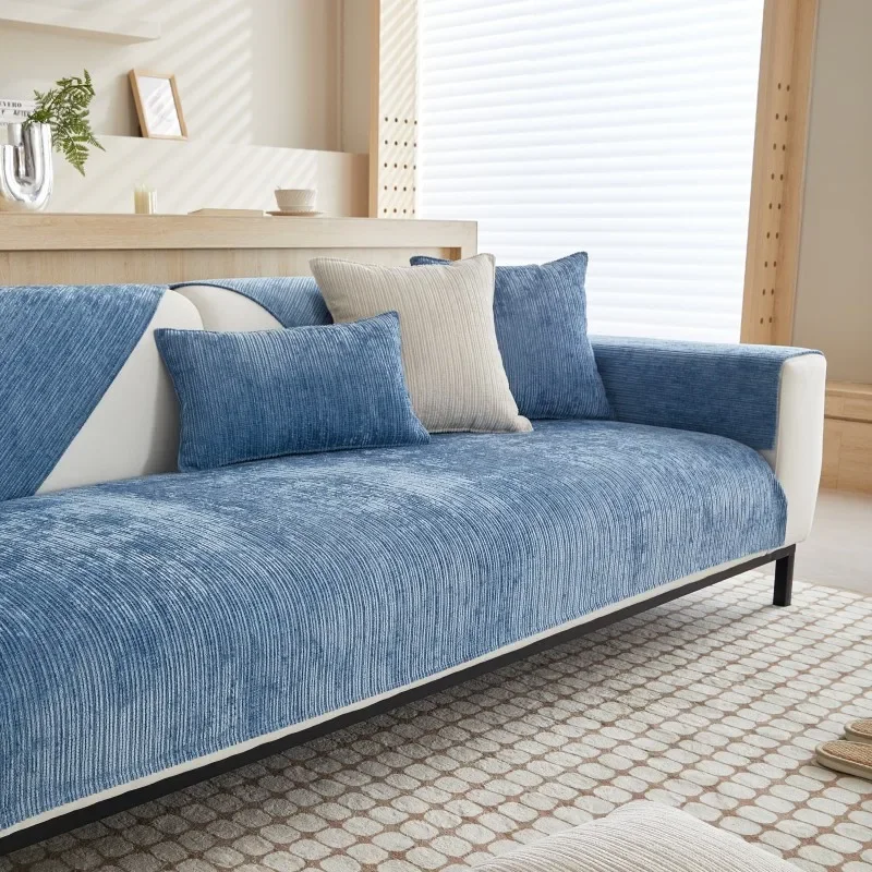Thick Universal Sectional Sofa Cover Solid Color Chenille Sofa Towel Modern Furniture Dustproof Cover L-shape Couch Covers
Thick Universal Sectional Sofa Cover Solid Color Chenille Sofa Towel Modern Furniture Dustproof Cover L-shape Couch Covers