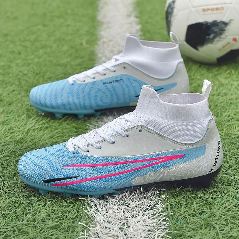 Mew Long Spikes Weave Men’s Football Field Boots Professional Non-slip Football Athletic Shoe Men Breathable Teens Soccer Shoes
Mew Long Spikes Weave Men’s Football Field Boots Professional Non-slip Football Athletic Shoe Men Breathable Teens Soccer Shoes