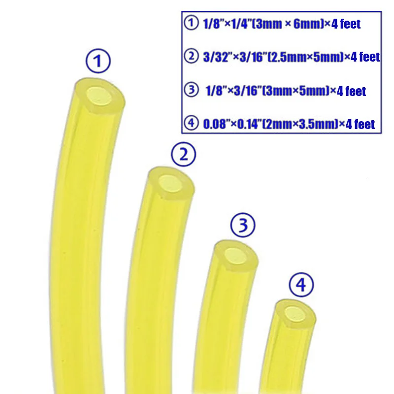 Hose Pipe Tubing Fuel pipes Trimmer Chainsaw Tools Replacement Set Kit 4pcs 4 sizes Tube Accessories Parts Engine
Hose Pipe Tubing Fuel pipes Trimmer Chainsaw Tools Replacement Set Kit 4pcs 4 sizes Tube Accessories Parts Engine
