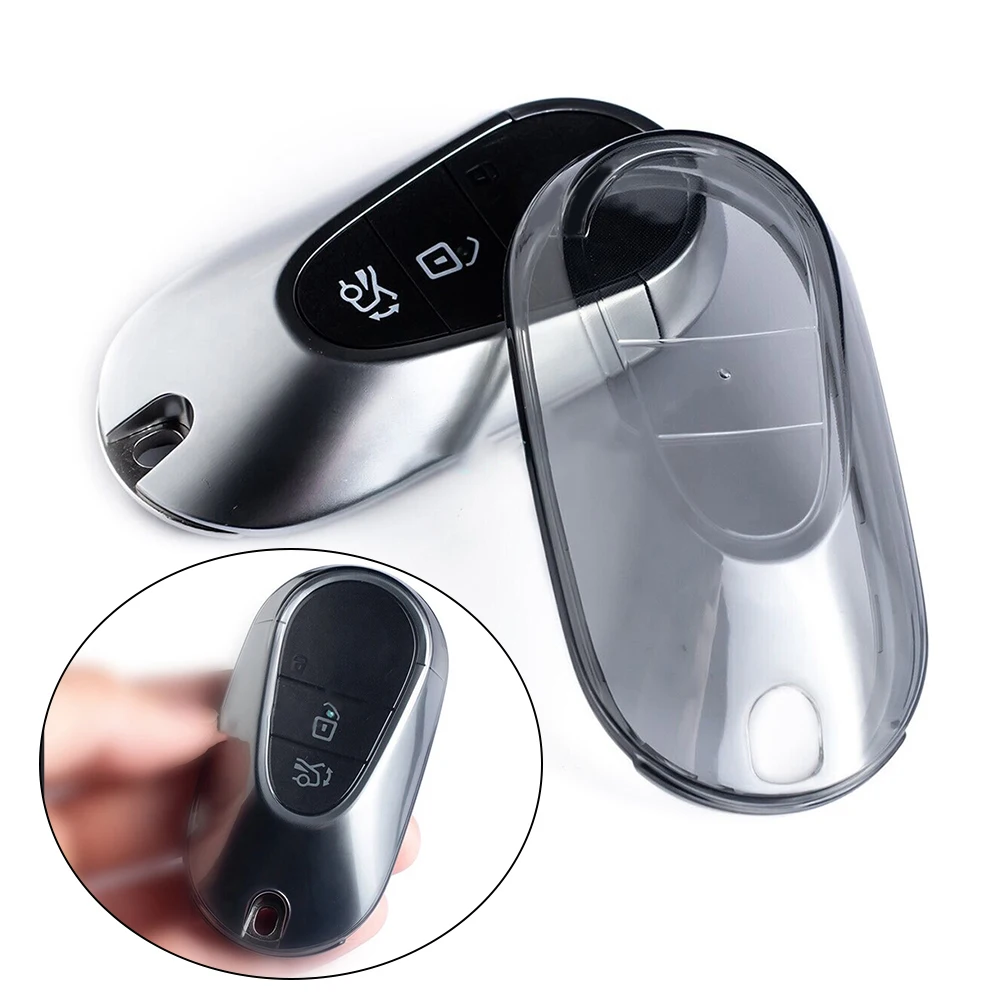 TPU Car Remote Key Case Case Car Black Transparent Keychain Protective Cover For Mercedes-Benz C S GLC EQE EQS Class
TPU Car Remote Key Case Case Car Black Transparent Keychain Protective Cover For Mercedes-Benz C S GLC EQE EQS Class