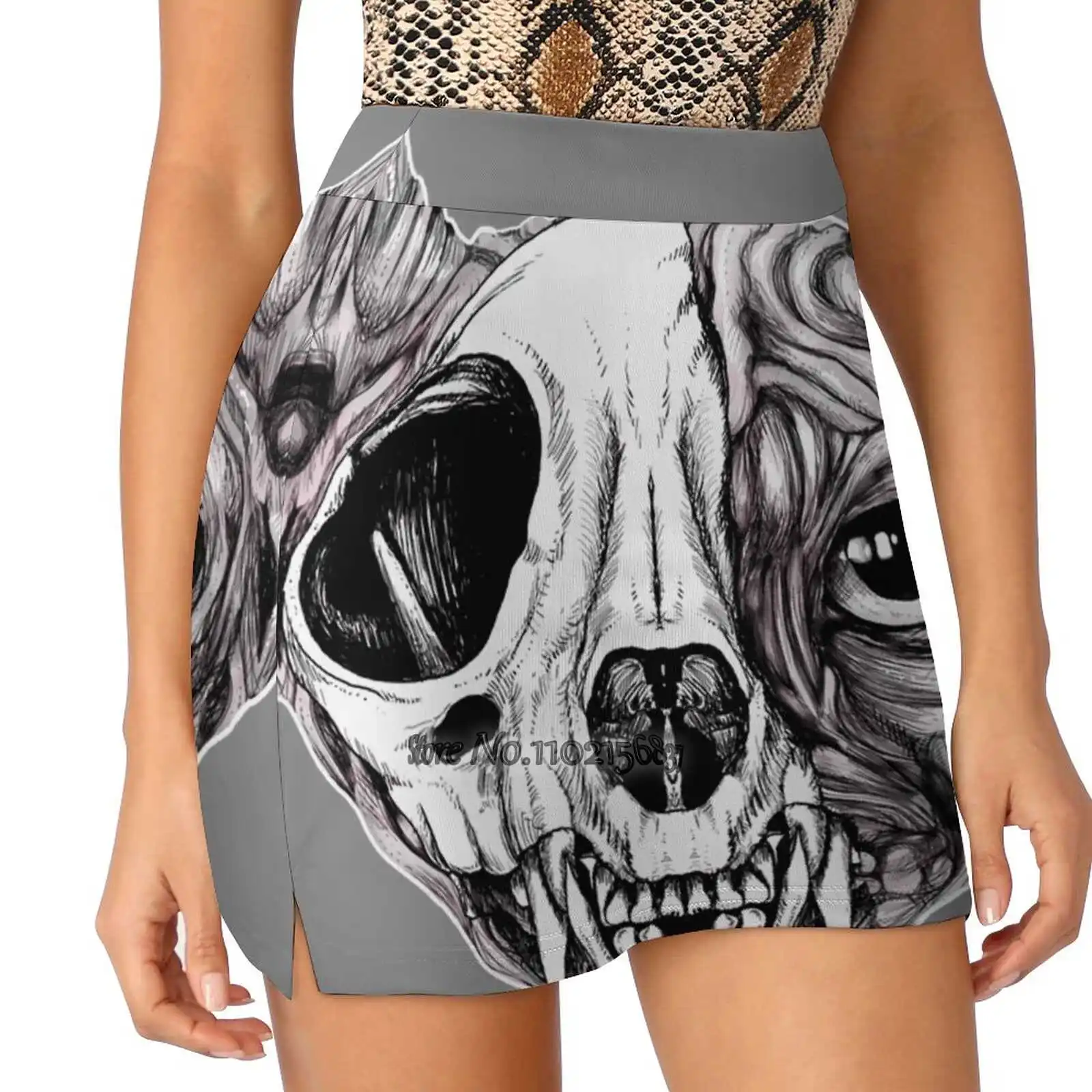 Shynx Half Skull Women Mini Skirt Two Layers With Pocket Skirts Sport Fitness Running Skorts Cat Sphynx Sphinx Tatto Cool
Shynx Half Skull Women Mini Skirt Two Layers With Pocket Skirts Sport Fitness Running Skorts Cat Sphynx Sphinx Tatto Cool