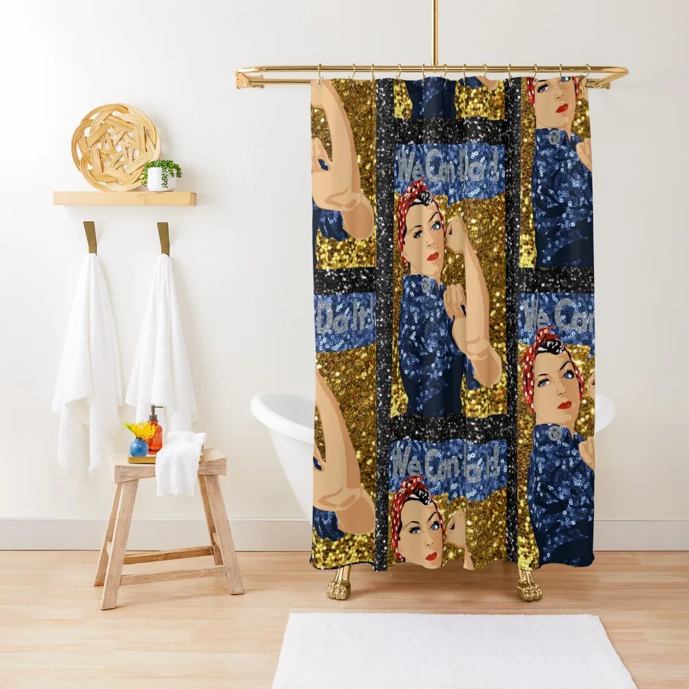 glitter print rosie the riveter Shower Curtain Set For Bathroom For Bathroom Anime Bathroom For Bathrooms Decor Curtain
glitter print rosie the riveter Shower Curtain Set For Bathroom For Bathroom Anime Bathroom For Bathrooms Decor Curtain