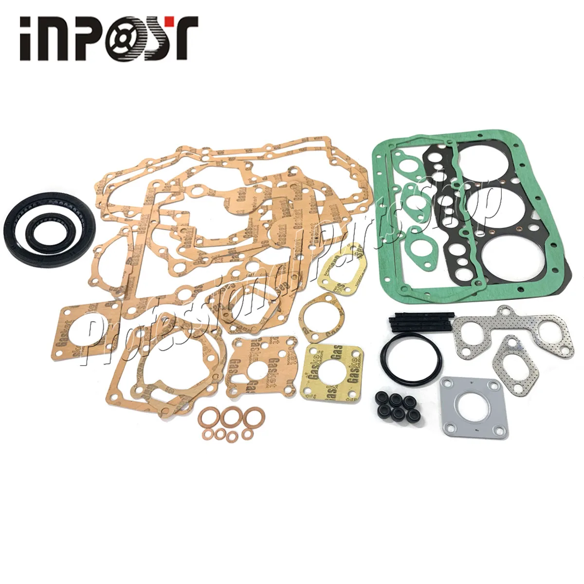 Полный комплект прокладок K3M для двигателя Mitsubishi, тракторы MT300, MT301D, MM408438
Полный комплект прокладок K3M для двигателя Mitsubishi, тракторы MT300, MT301D, MM408438