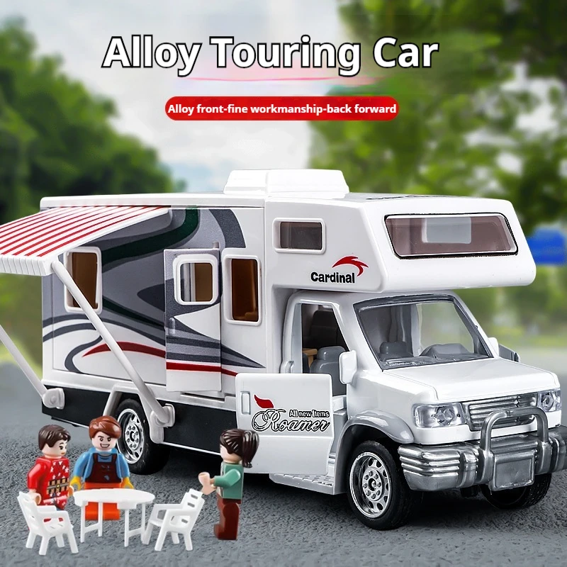 Simulation 1:12 Alloy RV Puller Pickup Truck Doors Can Be Opened with Light and Sound Effects Children's Toy Gift Box Packaging
Simulation 1:12 Alloy RV Puller Pickup Truck Doors Can Be Opened with Light and Sound Effects Children's Toy Gift Box Packaging