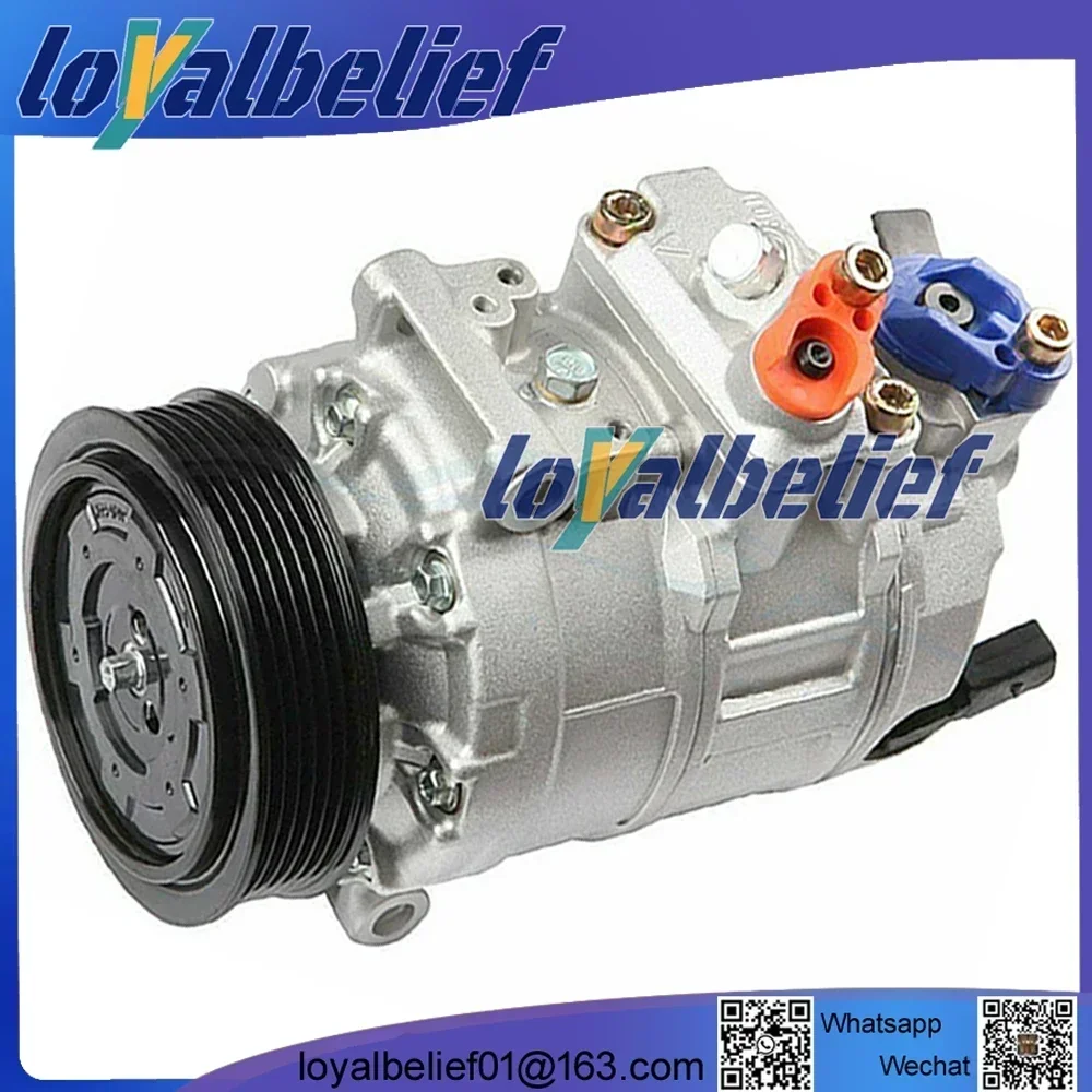 

New AC Compressor 7SEU16C For 0412 Audi A3, 0620 Volkswagen 1K0820808B 1K0820808BX 1K0820808D 1K0820808DX 1K0820808F 1K0820812B