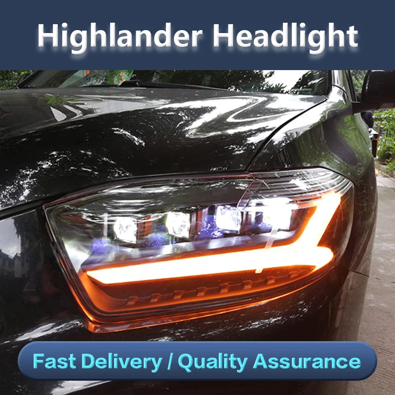 Headlights ALL LED for Toyota Highlander 2007-2011 Head Lights DRL Animation Lamp Automotive Accessories
Headlights ALL LED for Toyota Highlander 2007-2011 Head Lights DRL Animation Lamp Automotive Accessories
