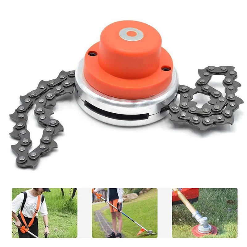 Universal Lawn Mower Chain Trimmer Head Chain Brushcutter for Trimmer Chain Type Blade Garden Grass Brush Cutter Chainsaw
Universal Lawn Mower Chain Trimmer Head Chain Brushcutter for Trimmer Chain Type Blade Garden Grass Brush Cutter Chainsaw