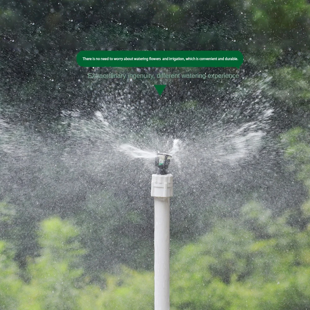 3/4" Male Thread Automatic Rotating Sprinkler Scattering Nozzle 360 Degree for Garden Lawn Vegetable Planting Sprinklers
3/4" Male Thread Automatic Rotating Sprinkler Scattering Nozzle 360 Degree for Garden Lawn Vegetable Planting Sprinklers