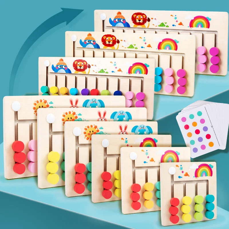 Children Wooden Montessori Toy Matching Educational Intelligent Development Funny Decoration Math Games Toys Party Gift New
Children Wooden Montessori Toy Matching Educational Intelligent Development Funny Decoration Math Games Toys Party Gift New