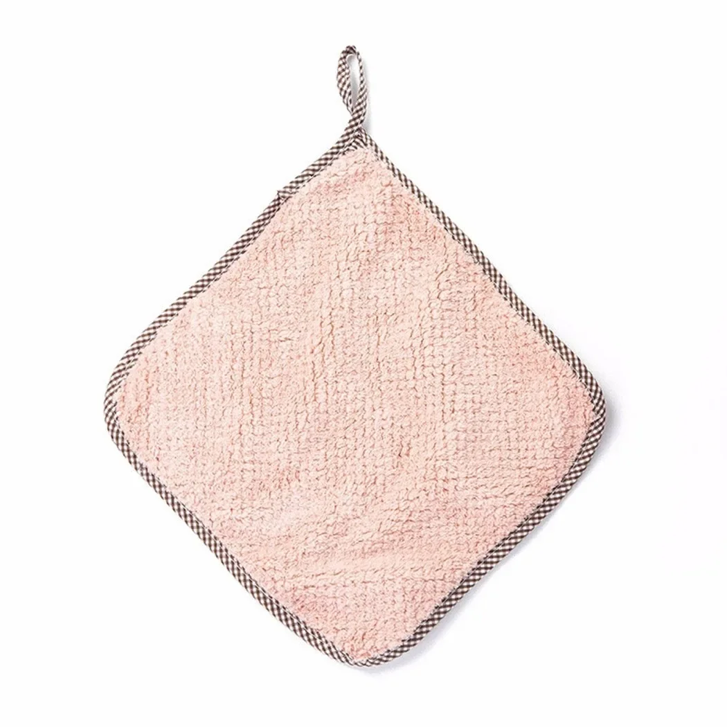 27.5×25cm Towel Cloth Hand Towel 4 Color Absorbent Lace Merbau Solid Color Thicker Wash Table Towel Wipe Home New
27.5×25cm Towel Cloth Hand Towel 4 Color Absorbent Lace Merbau Solid Color Thicker Wash Table Towel Wipe Home New