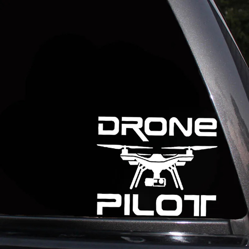 Personalized Car Stickers " DRONE PILOT " Drone Car and Motorcycle Body Exterior Waterproof and Sunscreen Vinyl Decal,15CM*12CM
Personalized Car Stickers " DRONE PILOT " Drone Car and Motorcycle Body Exterior Waterproof and Sunscreen Vinyl Decal,15CM*12CM
