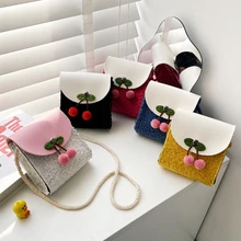 Cherry Girls Lovely Shoulder Messenger Bag Spring Summer New Mini Children Plush Bags Small Square Bag All-match
Cherry Girls Lovely Shoulder Messenger Bag Spring Summer New Mini Children Plush Bags Small Square Bag All-match