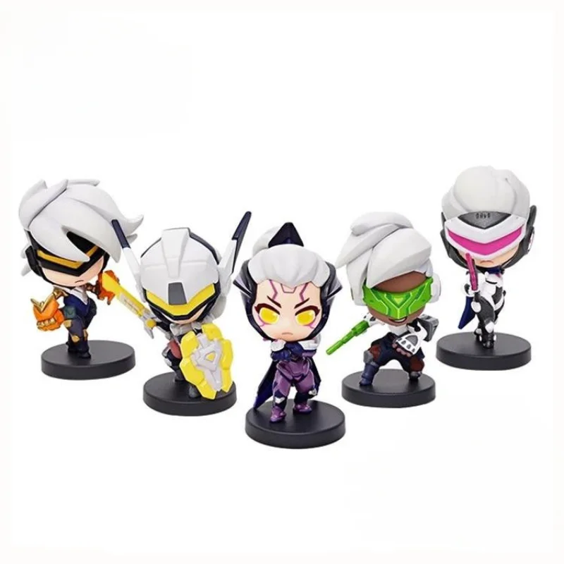 

Original Genuine LOL PROJECT Vi Ekko Leona Fiora Vayne Mini Figure Action Model Kids Toys Game Gift Periphery Pendant