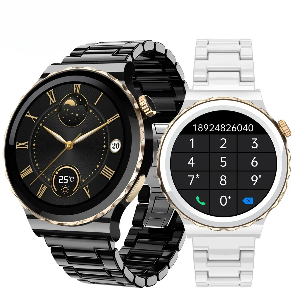 Luxury Senior Smart Watch Couple Fashion Health Monitor 100sports Women's Watch for Android IOS Bluetooth Call Watch
Luxury Senior Smart Watch Couple Fashion Health Monitor 100sports Women's Watch for Android IOS Bluetooth Call Watch
