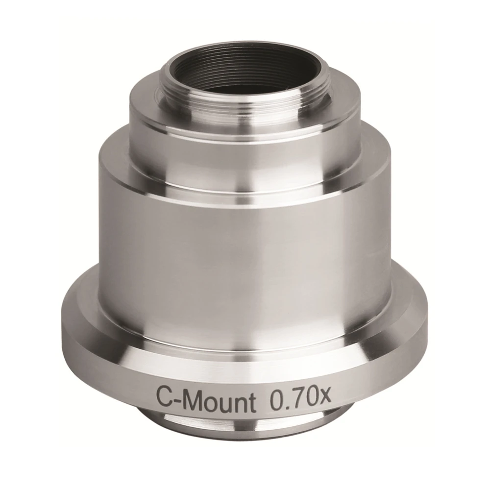 0.7X Standard Microscope Camera C-mount Adapter Compatible for Leica Microscopes
0.7X Standard Microscope Camera C-mount Adapter Compatible for Leica Microscopes