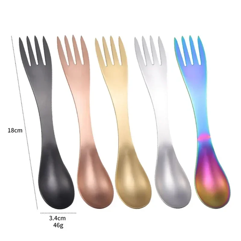 304 Stainless Steel Spoon Stainless Steel Fork Spork Picnic Camp Multi Tool Flatware Utensil Portable Tableware 2024 New
304 Stainless Steel Spoon Stainless Steel Fork Spork Picnic Camp Multi Tool Flatware Utensil Portable Tableware 2024 New