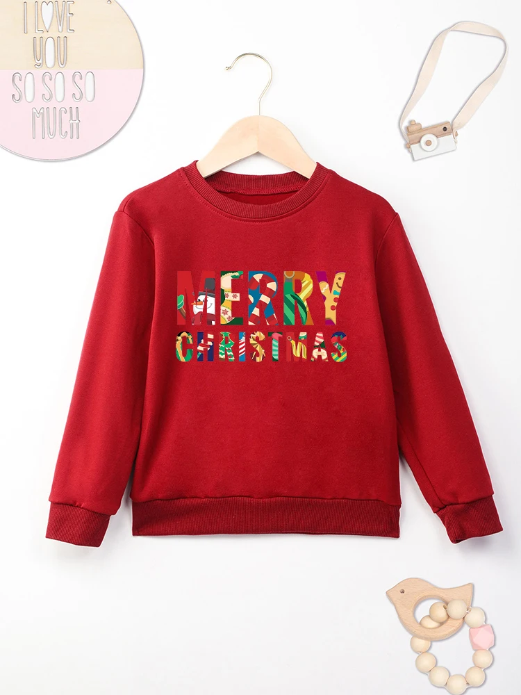 Merry Christmas Aesthetic Clothes for Kids Boy Red Fashion Harajuku Toddler Girl Sweatshirt Xmas Gift Home Cozy Tops 2-14 Years
Merry Christmas Aesthetic Clothes for Kids Boy Red Fashion Harajuku Toddler Girl Sweatshirt Xmas Gift Home Cozy Tops 2-14 Years