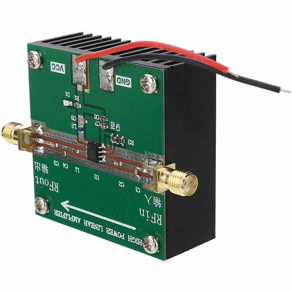 RF2126 400M-2700MHZ RF Power Amplifier 2.4GHZ 1W 12DB 2450MHz Gain For Bluetooths Ham Radio Amplifier With Heat Sink
RF2126 400M-2700MHZ RF Power Amplifier 2.4GHZ 1W 12DB 2450MHz Gain For Bluetooths Ham Radio Amplifier With Heat Sink