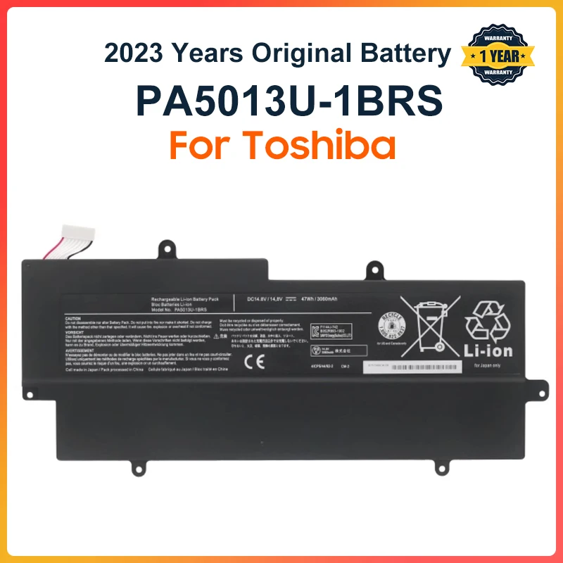 PA5013U-1BRS PA5013U Laptop Battery for Toshiba Portege Z830 Z835 Z930 Z935 Ultrabook PA5013 14.8V 3060mAh Free Tool
PA5013U-1BRS PA5013U Laptop Battery for Toshiba Portege Z830 Z835 Z930 Z935 Ultrabook PA5013 14.8V 3060mAh Free Tool