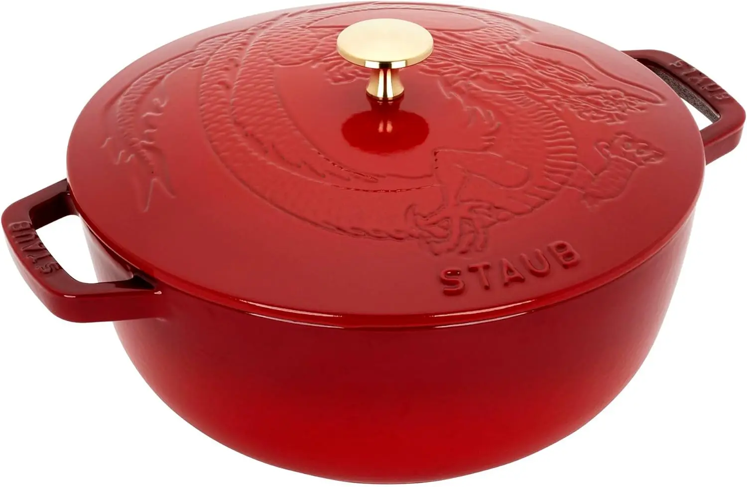 Личная форма, голландский чугун, 3,75-qt необходимая французская печь, крышка с драконом и вишней
Личная форма, голландский чугун, 3,75-qt необходимая французская печь, крышка с драконом и вишней