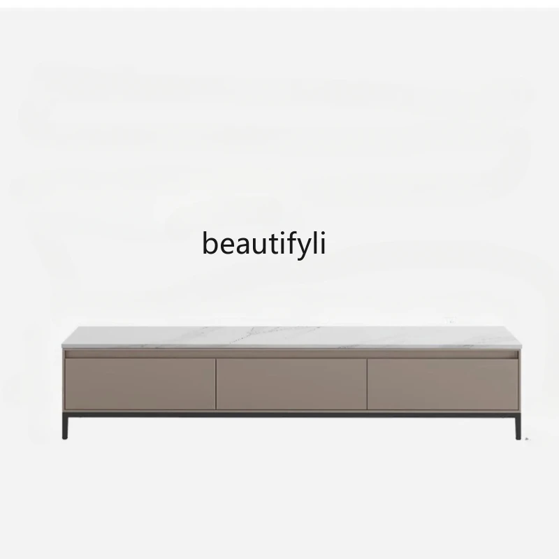 Italian Light Luxury Stone Plate Coffee Table TV Cabinet Combination Small Apartment Rectangular Nordic Simple
Italian Light Luxury Stone Plate Coffee Table TV Cabinet Combination Small Apartment Rectangular Nordic Simple