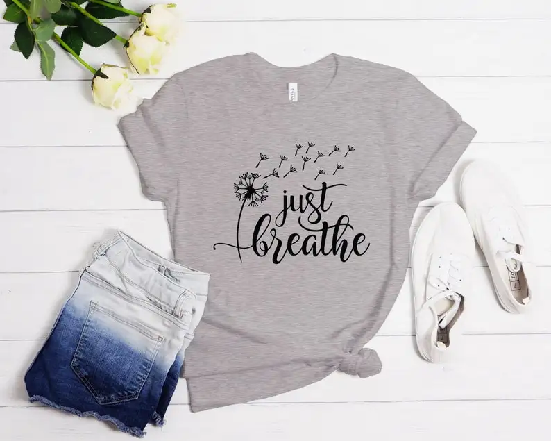 Just Breathe, Dandelions Shirt, Meditation Shirt Yoga Gift For Meditation Lover Gift For Yoga Lover Short Sleeve Top Tees O Neck
Just Breathe, Dandelions Shirt, Meditation Shirt Yoga Gift For Meditation Lover Gift For Yoga Lover Short Sleeve Top Tees O Neck