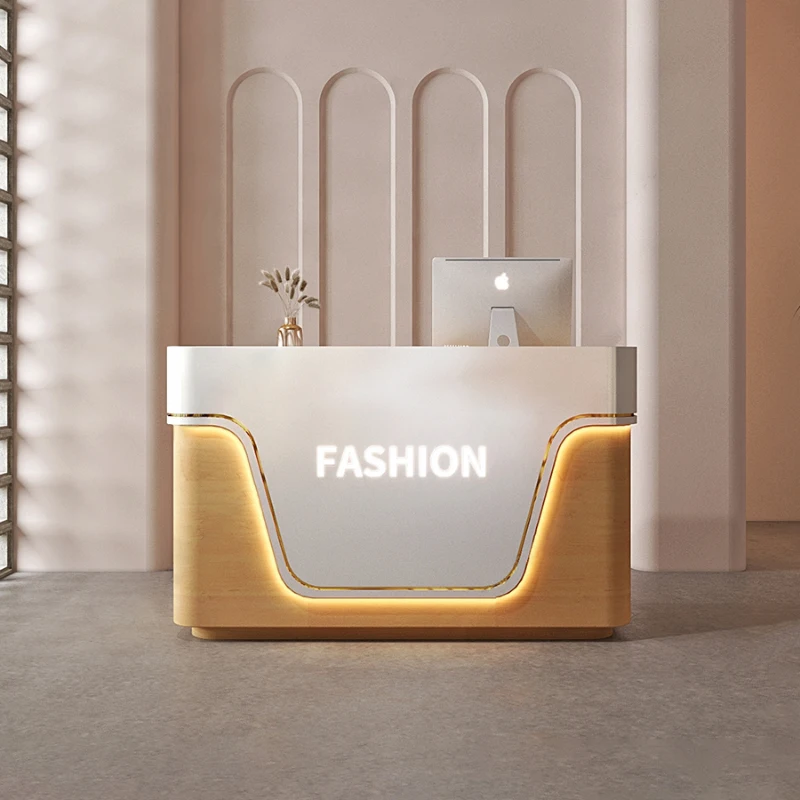 Beauty Salon Reception Desk Podium Counter Lectern Shop Reception Desk Banco Cash Supermarket Bureau Meuble Luxury Furniture
Beauty Salon Reception Desk Podium Counter Lectern Shop Reception Desk Banco Cash Supermarket Bureau Meuble Luxury Furniture