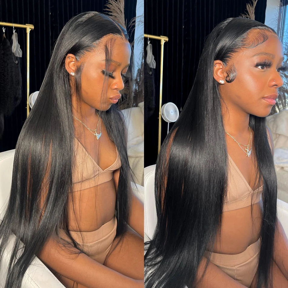 Bone Straight Lace Front Wig 13x4 13x6 Hd Transparent Brazilian 30 40 Inch Human Hair Wigs For Black Women 360 Lace Frontal Wig
Bone Straight Lace Front Wig 13x4 13x6 Hd Transparent Brazilian 30 40 Inch Human Hair Wigs For Black Women 360 Lace Frontal Wig